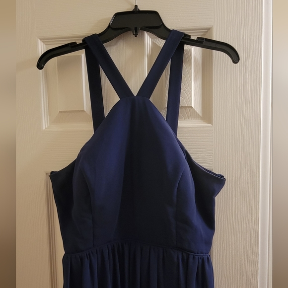 Navy Blue Formal Dress - Picture 2 of 7